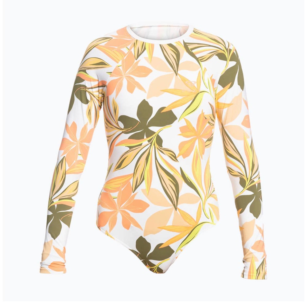 🔥 NWT Roxy Onsie Long Sleeve Swimsuit, M